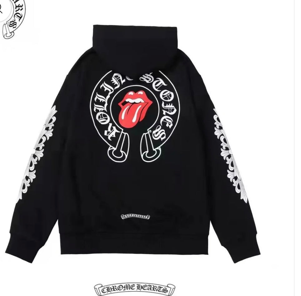 Chrome hearts X rolling stone zip up