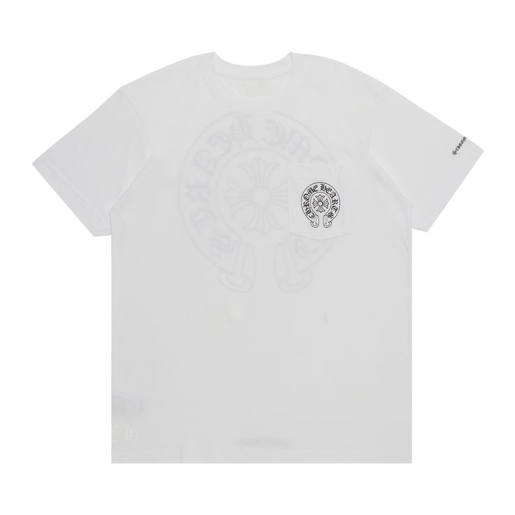 White Horseshoe Chrome Hearts T-shirt