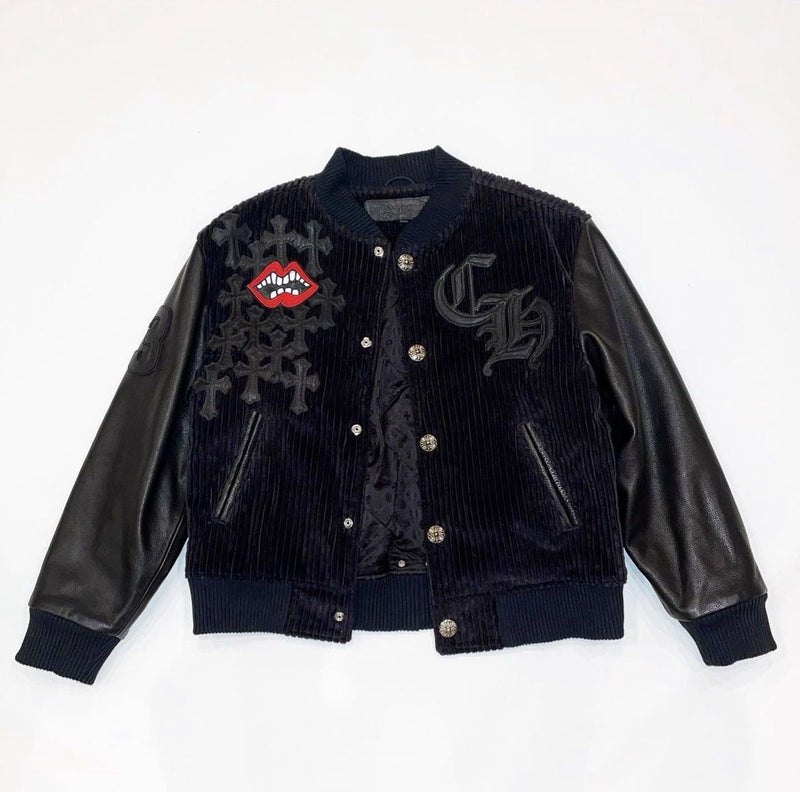 Chrome hearts leather jacket