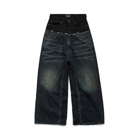 Balenciaga Double Waisted Jeans