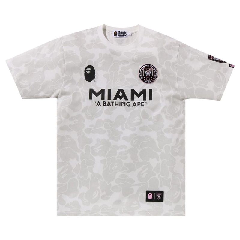 Bape X Inter Miami Football Tee